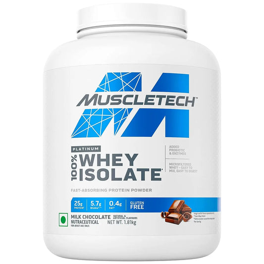 MuscleTech Platinum 100% Whey Isolate - India's Leading Genuine Supplement Retailer