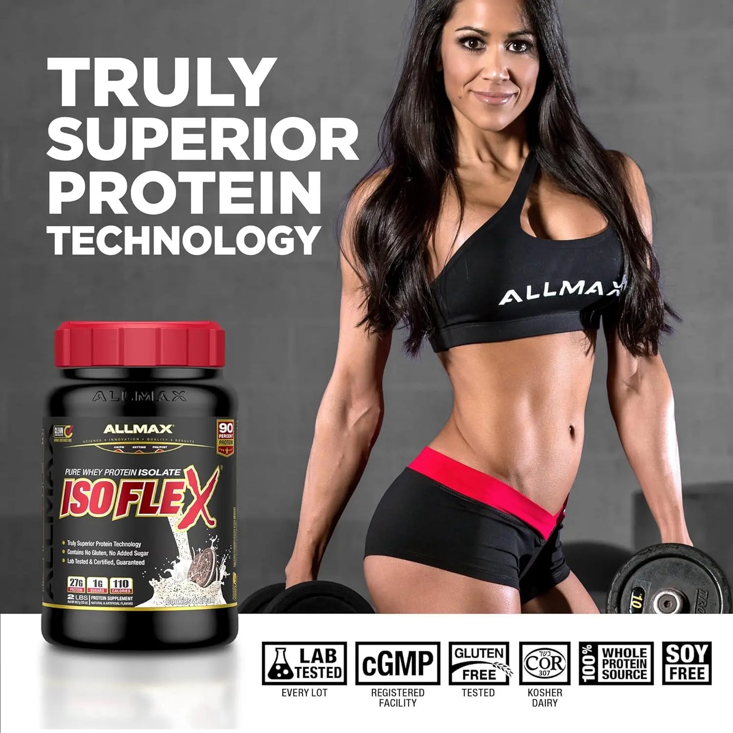 ALLMAX ISOFLEX Whey Protein Isolate - India's Leading Genuine Supplement Retailer