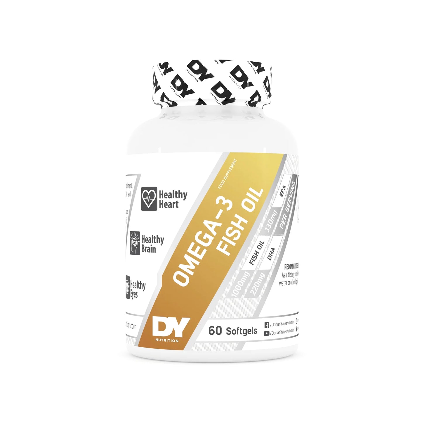 DY NUTRITION FISH OIL 60 SOFTGELS