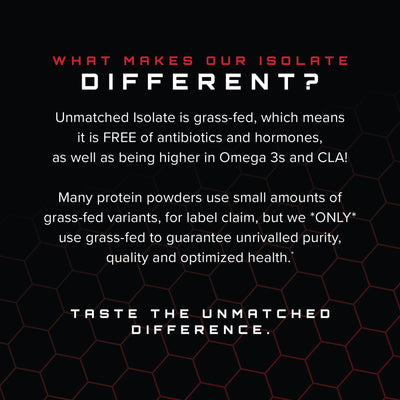 Unmatched Isolate GRASS-FED WHEY PROTEIN