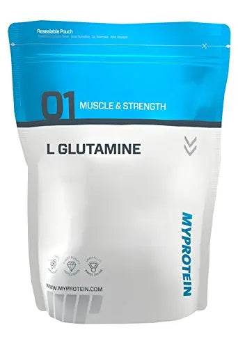 My Protein L Glutamine, 250g Orange - Muscle & Strength India - India's Leading Genuine Supplement Retailer 