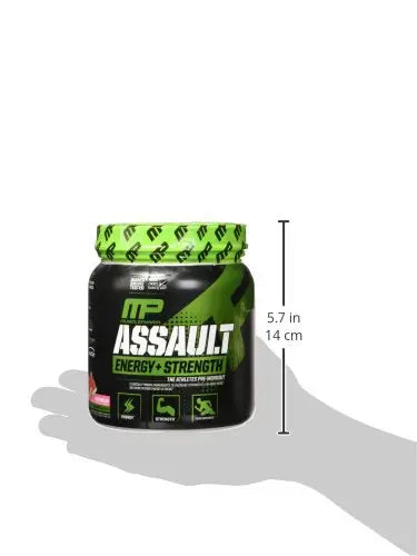 MP ASSAULT 345 GM WATERMELON - Muscle & Strength India - India's Leading Genuine Supplement Retailer 