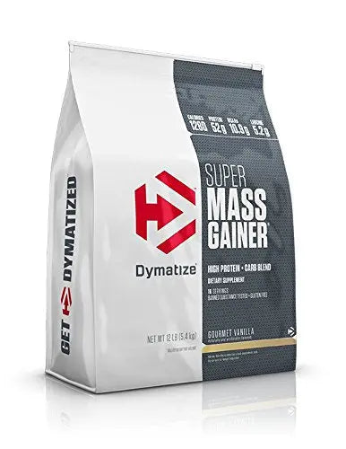 DYMATIZE SUPER MASS GAINER 12LB GOURMET VANILLA - Muscle & Strength India - India's Leading Genuine Supplement Retailer 