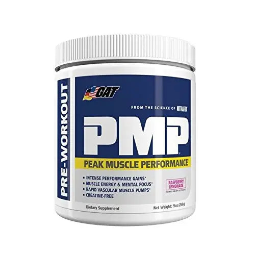 GAT SPORT PMP 30 SERVINGS Raspberry Lemonade - Muscle & Strength India - India's Leading Genuine Supplement Retailer 