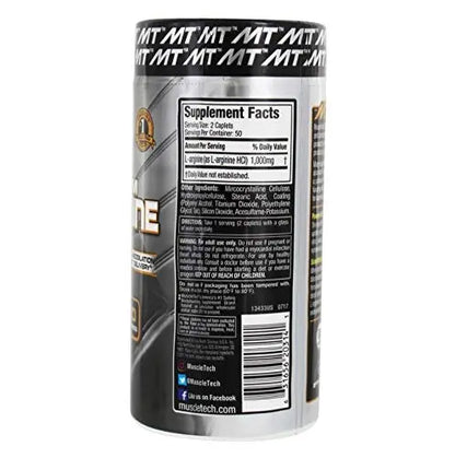 MUSCLETECH PLATINUM L-ARGININE 100 CAPS - Muscle & Strength India - India's Leading Genuine Supplement Retailer 