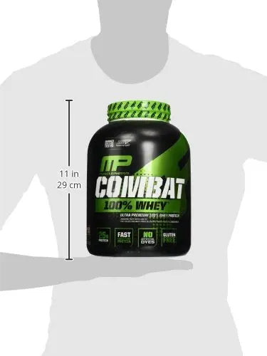 MP COMBAT 100% WHEY 5 LBS CHOCOLATE MILK - Muscle & Strength India - India's Leading Genuine Supplement Retailer 