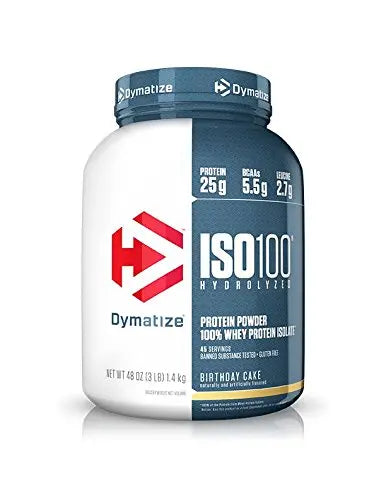 DYMATIZE ISO 100 BIRTHDAY CAKE 3LBS - Muscle & Strength India - India's Leading Genuine Supplement Retailer 