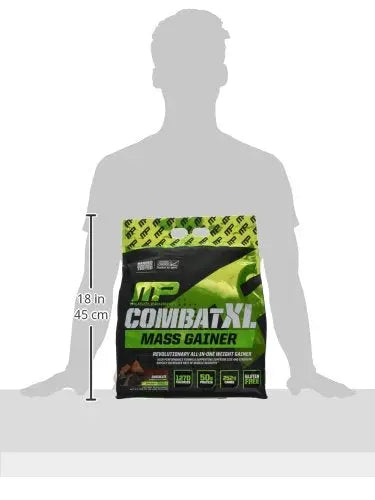 MP COMBAT XL MASS GAINER CHOCOLATE 12 LB - Muscle & Strength India - India's Leading Genuine Supplement Retailer 