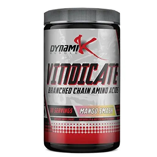 DYNAMIK MUSCLE VINDICATE BCAA MANGO SMASH - Muscle & Strength India - India's Leading Genuine Supplement Retailer 