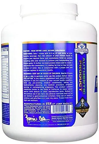 RC SIGNATURE SERIES PRO-ANTIUM 5LB DOUBLE CHOCOLATE COOKIE - Muscle & Strength India - India's Leading Genuine Supplement Retailer 