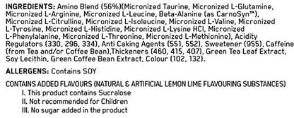 ON ESSENTIALS AMINO ENERGY 30 SERVING LEMON LIME - Muscle & Strength India - India's Leading Genuine Supplement Retailer 