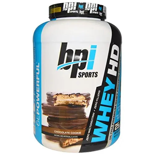 BPI WHEY HD CHOCOLATE COOKIE 4.1 LBS - Muscle & Strength India - India's Leading Genuine Supplement Retailer 