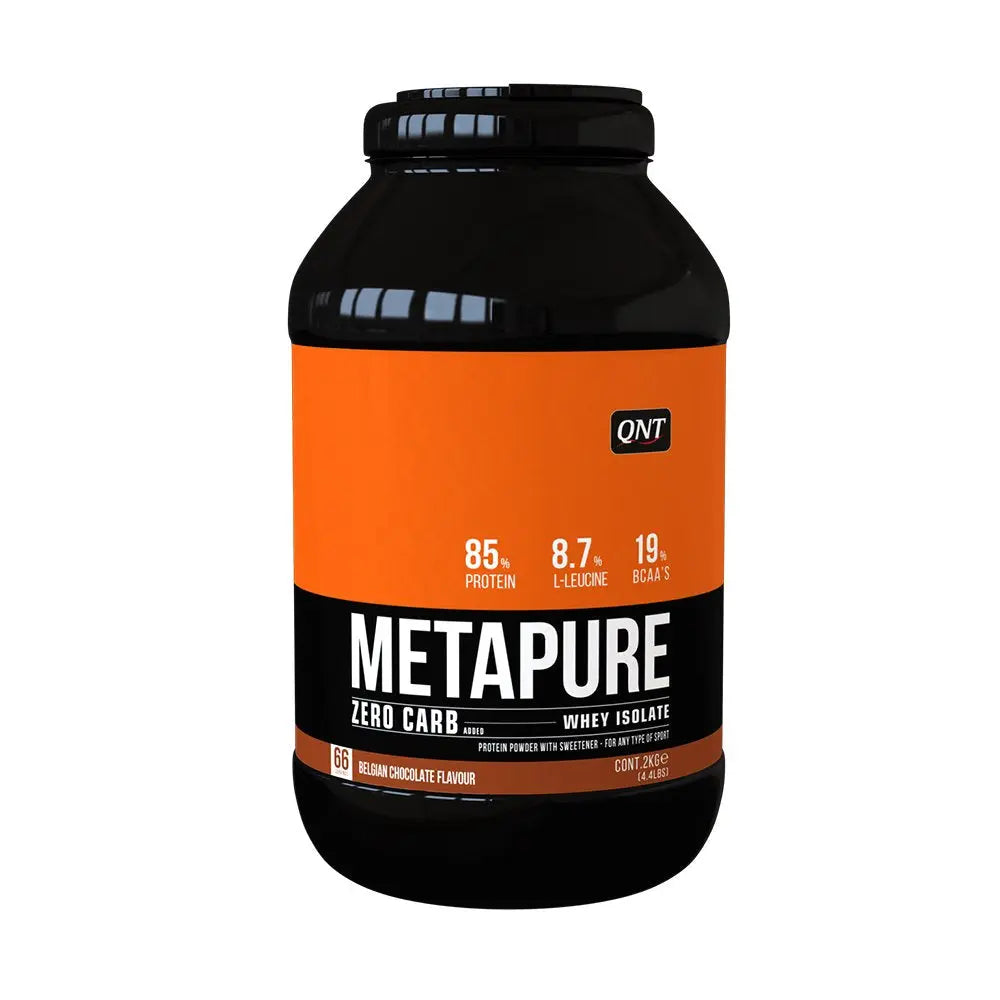 QNT METAPURE BELGAIN CHOCOLATE FLAVOUR 2KG - Muscle & Strength India - India's Leading Genuine Supplement Retailer 