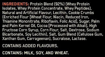 ON 100% Whey Gold Standard - 2 Lbs Cookies & Cream - Muscle & Strength India - India's Leading Genuine Supplement Retailer 