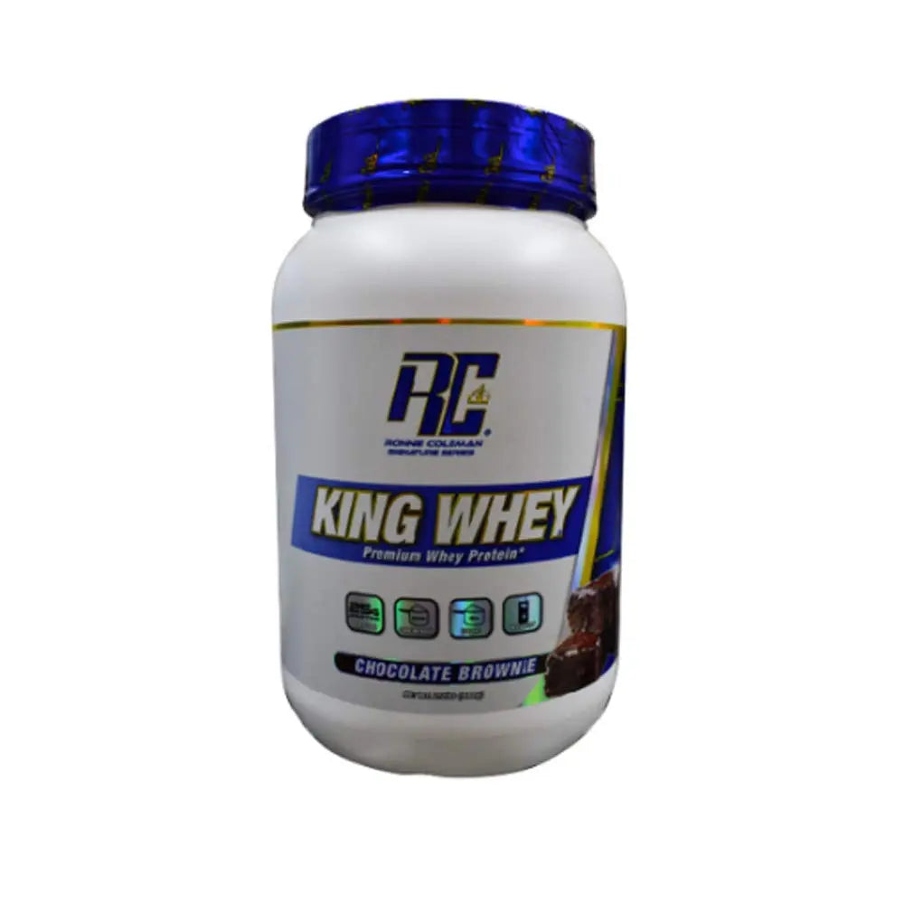 RC KING WHEY 2LB CHOCOLATE BROWNIE - Muscle & Strength India - India's Leading Genuine Supplement Retailer 