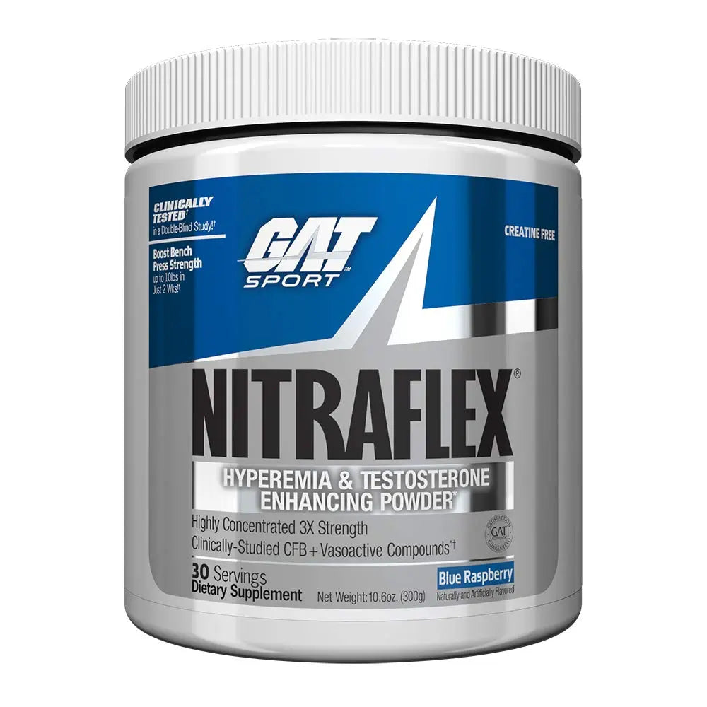 GAT Sport Nitra Flex Plus Blue Raspberry (30 Serving)