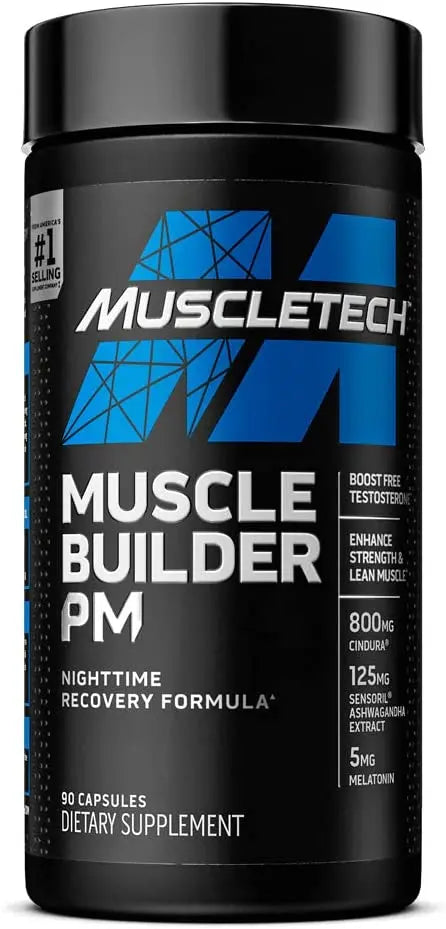 Muscletech Muscle Builder PM 90 Capsules - India's Leading Genuine Supplement Retailer