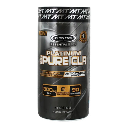 MT ESSENTIAL SERIES PURE PLATINUM CLA 90 SOFT GEL - Muscle & Strength India - India's Leading Genuine Supplement Retailer 