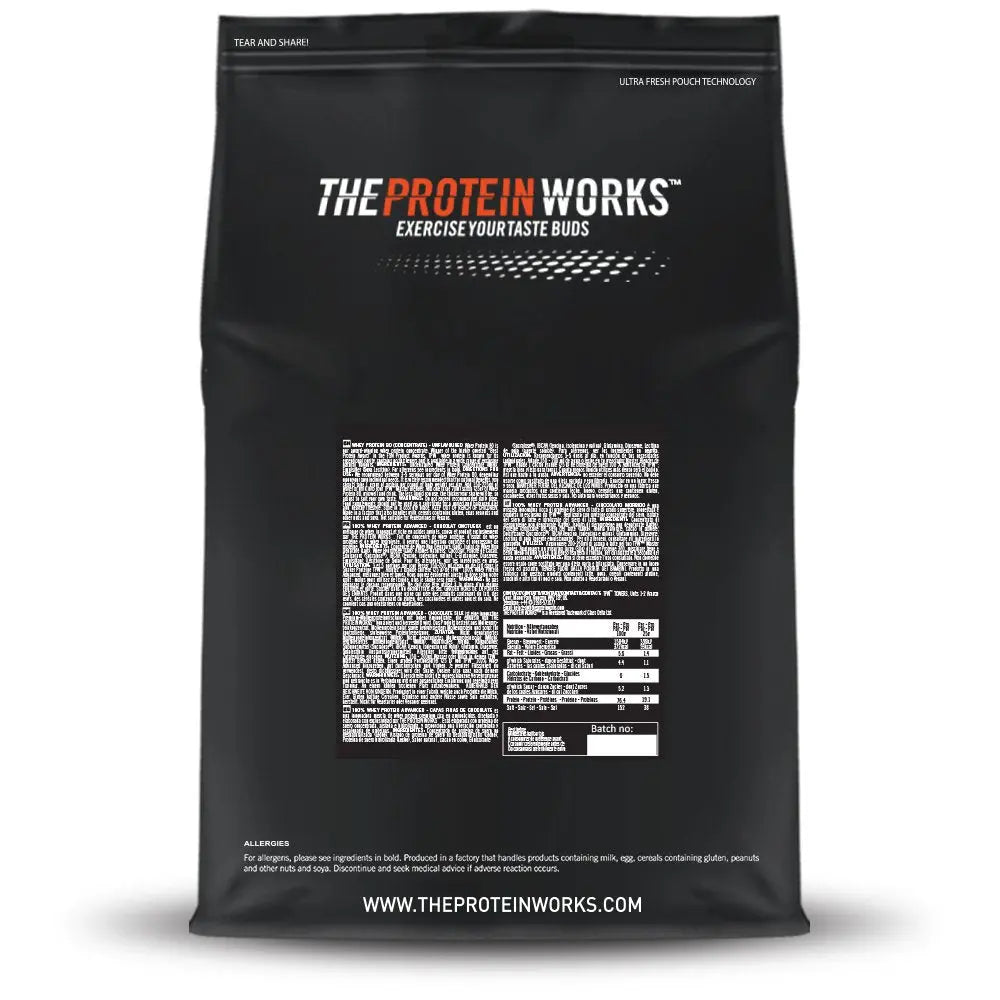 The Protein Works Whey Protein 80(Con) 2kg  Choc Mint Brownie - Muscle & Strength India - India's Leading Genuine Supplement Retailer 