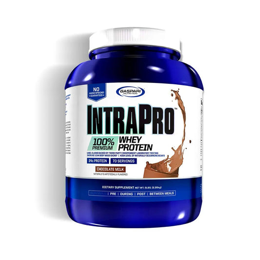 Gaspari Intrapro Chocolate Milk Whey (5 lb) - Muscle & Strength India - India's Leading Genuine Supplement Retailer 