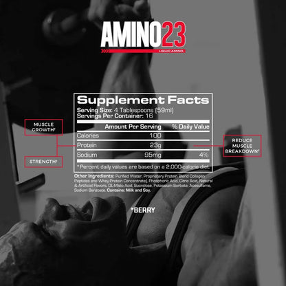 PROSUPPS PS AMINO 23 LIQUID 16 SERVINGS - Muscle & Strength India - India's Leading Genuine Supplement Retailer 