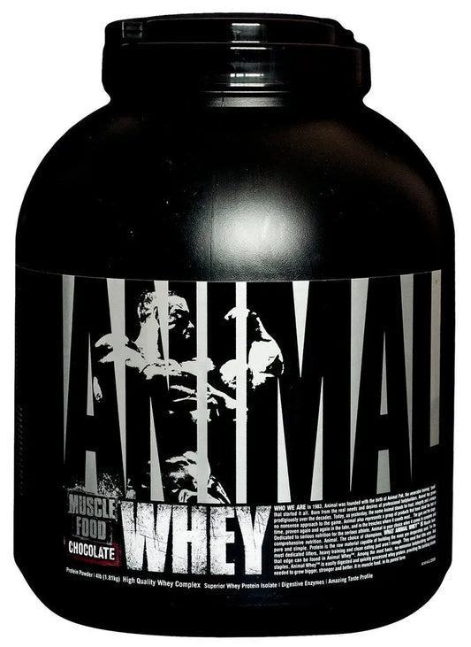 UNIVERSAL ANIMAL WHEY CHOCOLATE 4LBS - Muscle & Strength India - India's Leading Genuine Supplement Retailer 