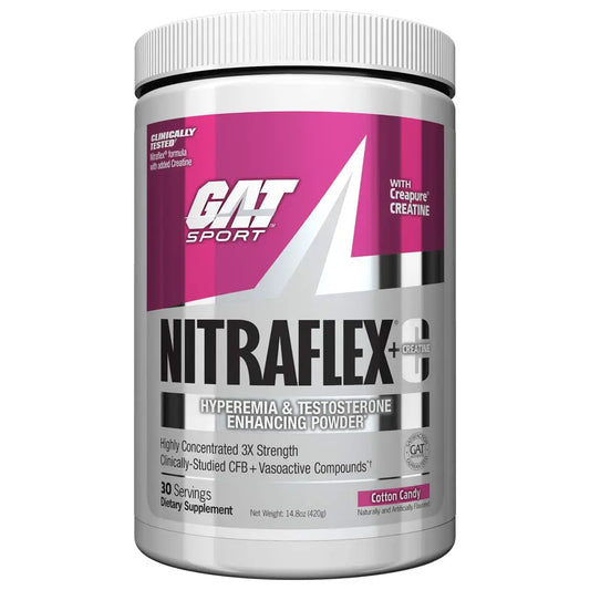 GAT Sport Nitra Flex Plus Cotton Candy (30 Serving)