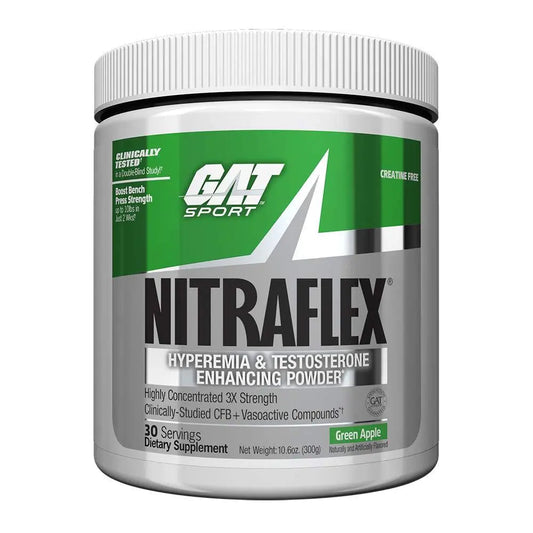 GAT Sport Nitra Flex Green Apple (30Serving)