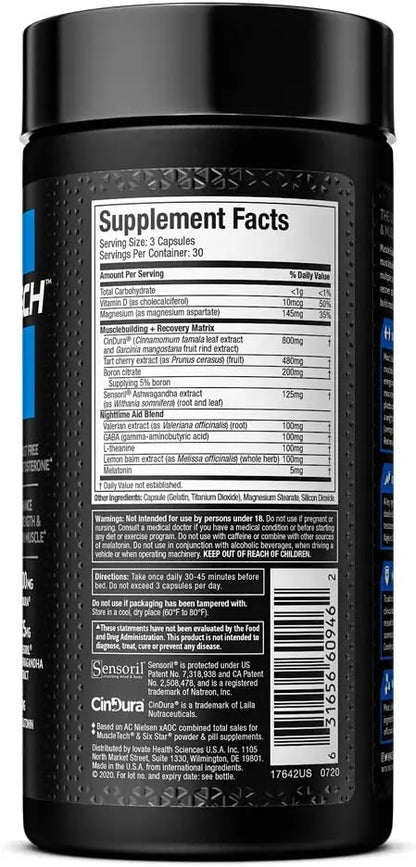 Muscletech Muscle Builder PM 90 Capsules - India's Leading Genuine Supplement Retailer