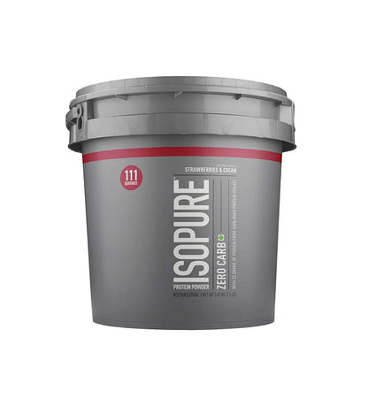 NATURE'S BEST ISOPURE ZERO CARB STRAWBERRY 7.5 LBS - Muscle & Strength India - India's Leading Genuine Supplement Retailer 