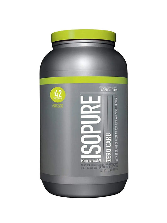 Isopure Zero Carb 3 Lbs Apple Melon - Muscle & Strength India - India's Leading Genuine Supplement Retailer 