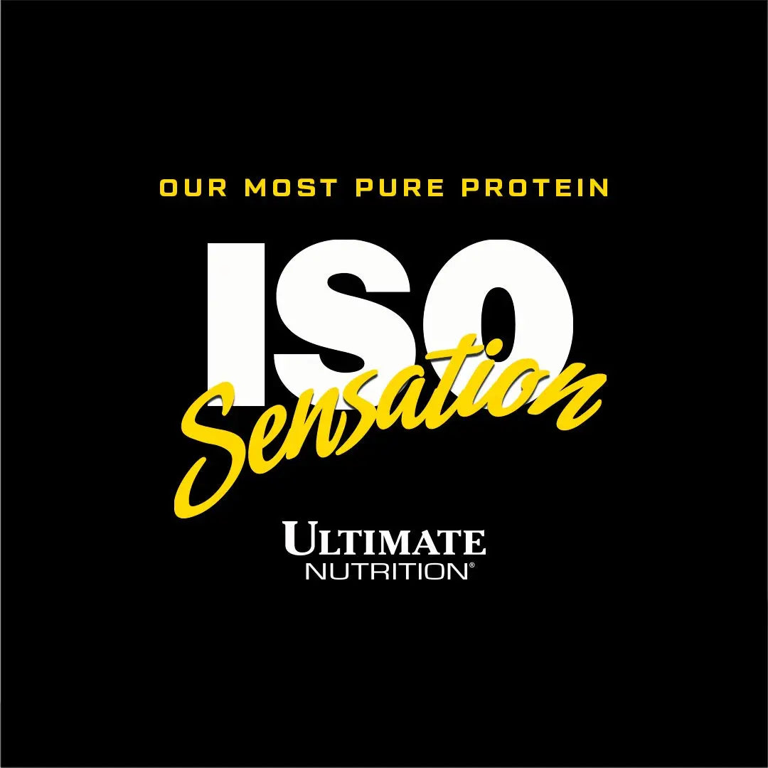 ULTIMATE NUTRITION ISO SENSATION 5 LBS STRAWBERRY - Muscle & Strength India - India's Leading Genuine Supplement Retailer 