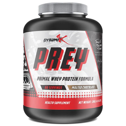 Dynamik Muscle Prey 66 Servings Malted Chocolate - Muscle & Strength India - India's Leading Genuine Supplement Retailer 