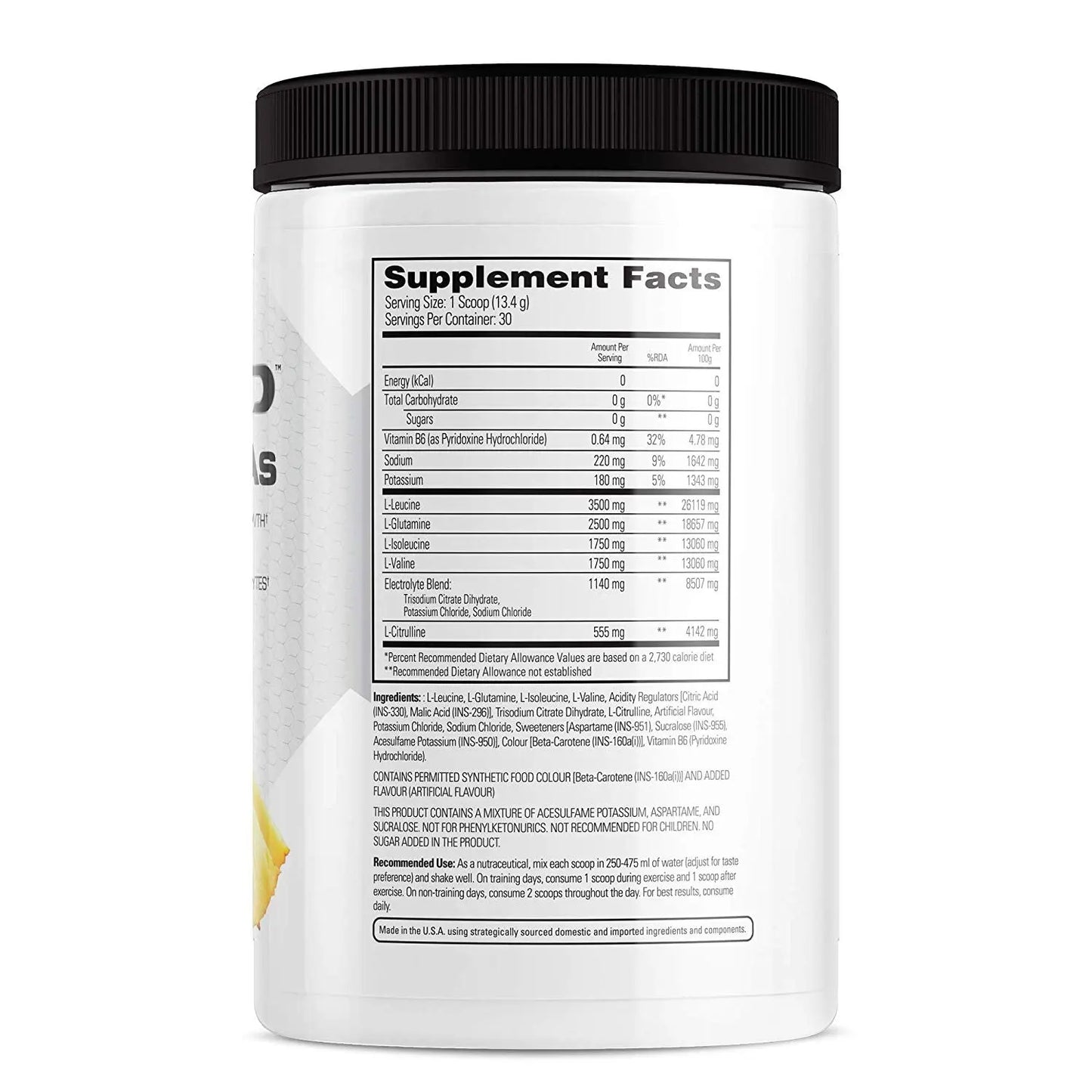 Scivation Xtend BCAA 30 Servings pineapple - Muscle & Strength India - India's Leading Genuine Supplement Retailer 