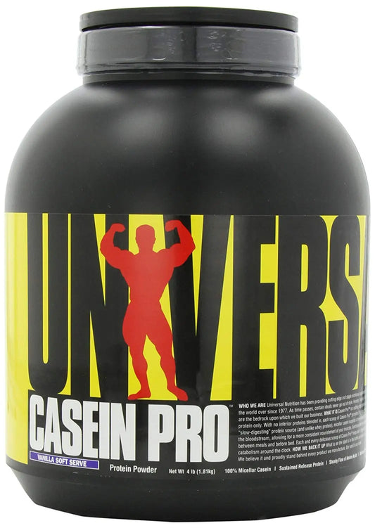 UNIVERSAL CASEIN PROTEIN 4 LBS VANILLA - Muscle & Strength India - India's Leading Genuine Supplement Retailer 