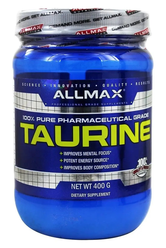 All Max Taurine 400 gm - Muscle & Strength India - India's Leading Genuine Supplement Retailer 