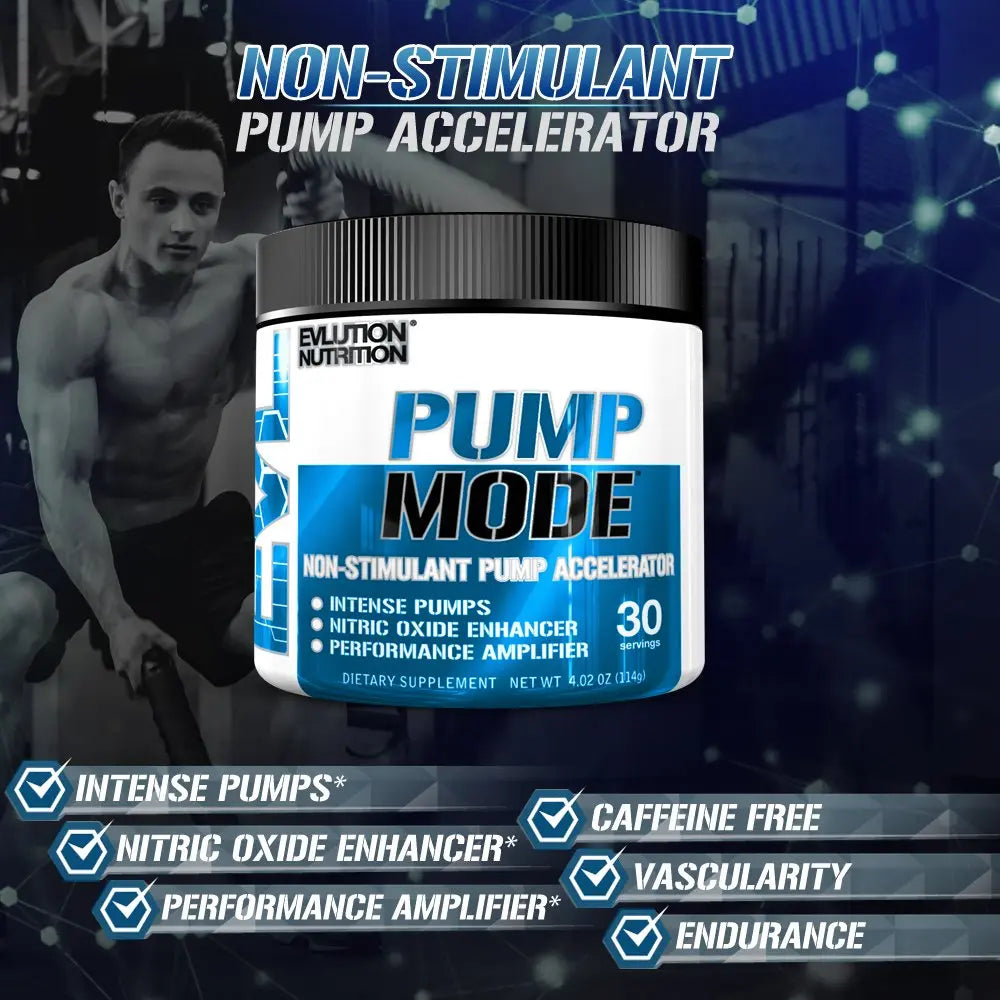 EVL PUMP MODE 30 SERVINGS - Muscle & Strength India - India's Leading Genuine Supplement Retailer 