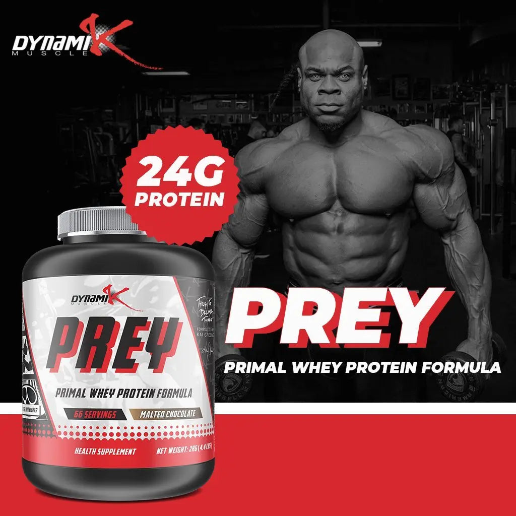 Dynamik Muscle Prey 66 Servings Malted Chocolate - Muscle & Strength India - India's Leading Genuine Supplement Retailer 