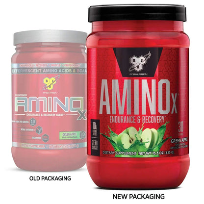 BSN Amino X - 30 Servings Green Apple) - Muscle & Strength India - India's Leading Genuine Supplement Retailer 