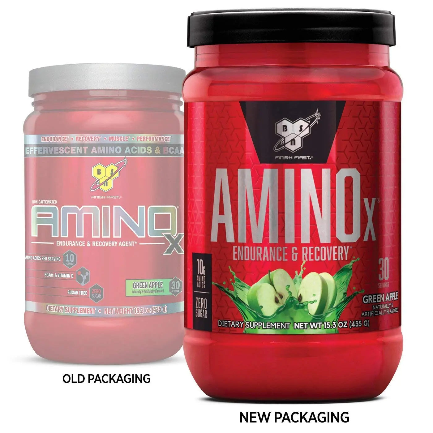 BSN Amino X - 30 Servings Green Apple)