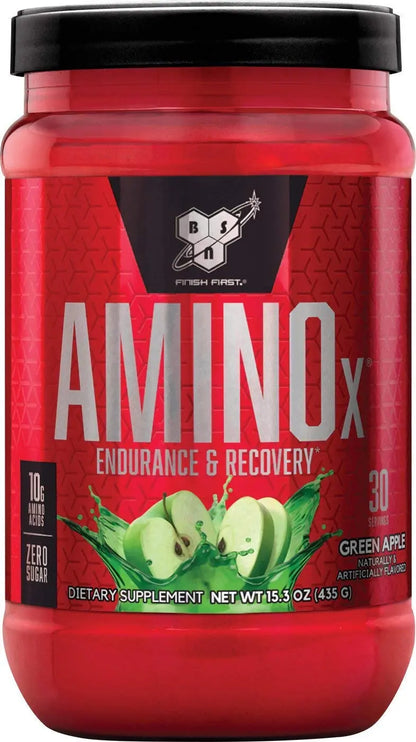 BSN Amino X - 30 Servings Green Apple) - Muscle & Strength India - India's Leading Genuine Supplement Retailer 