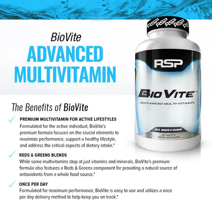 RSP BOVITE MULTI-VITAMINE 90 CAPS - Muscle & Strength India - India's Leading Genuine Supplement Retailer 