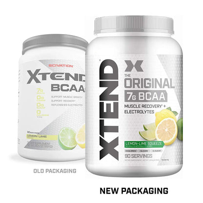 Scivation Xtend BCAA 90 Serving Lemon Lime - Muscle & Strength India - India's Leading Genuine Supplement Retailer 