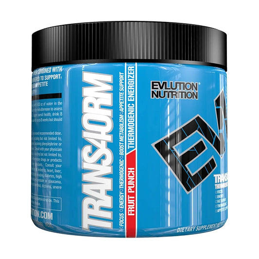 EVL TRANS4ORM 30 SERVINGS FRUIT PUNCH - Muscle & Strength India - India's Leading Genuine Supplement Retailer 