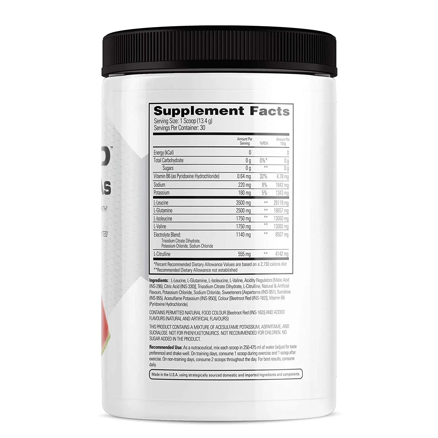 SCIVATION XTEND BCAA 30 SERVINGS WATERMELON - Muscle & Strength India - India's Leading Genuine Supplement Retailer 