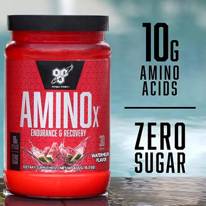 BSN Amino X - 70 Servings (Fruit Punch) - Muscle & Strength India - India's Leading Genuine Supplement Retailer 