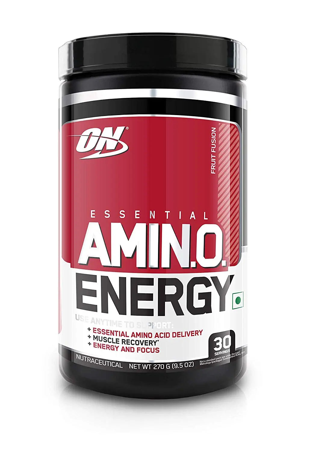 ON AMINO ENERGY FRUIT FUSION 270 GMS - Muscle & Strength India - India's Leading Genuine Supplement Retailer 