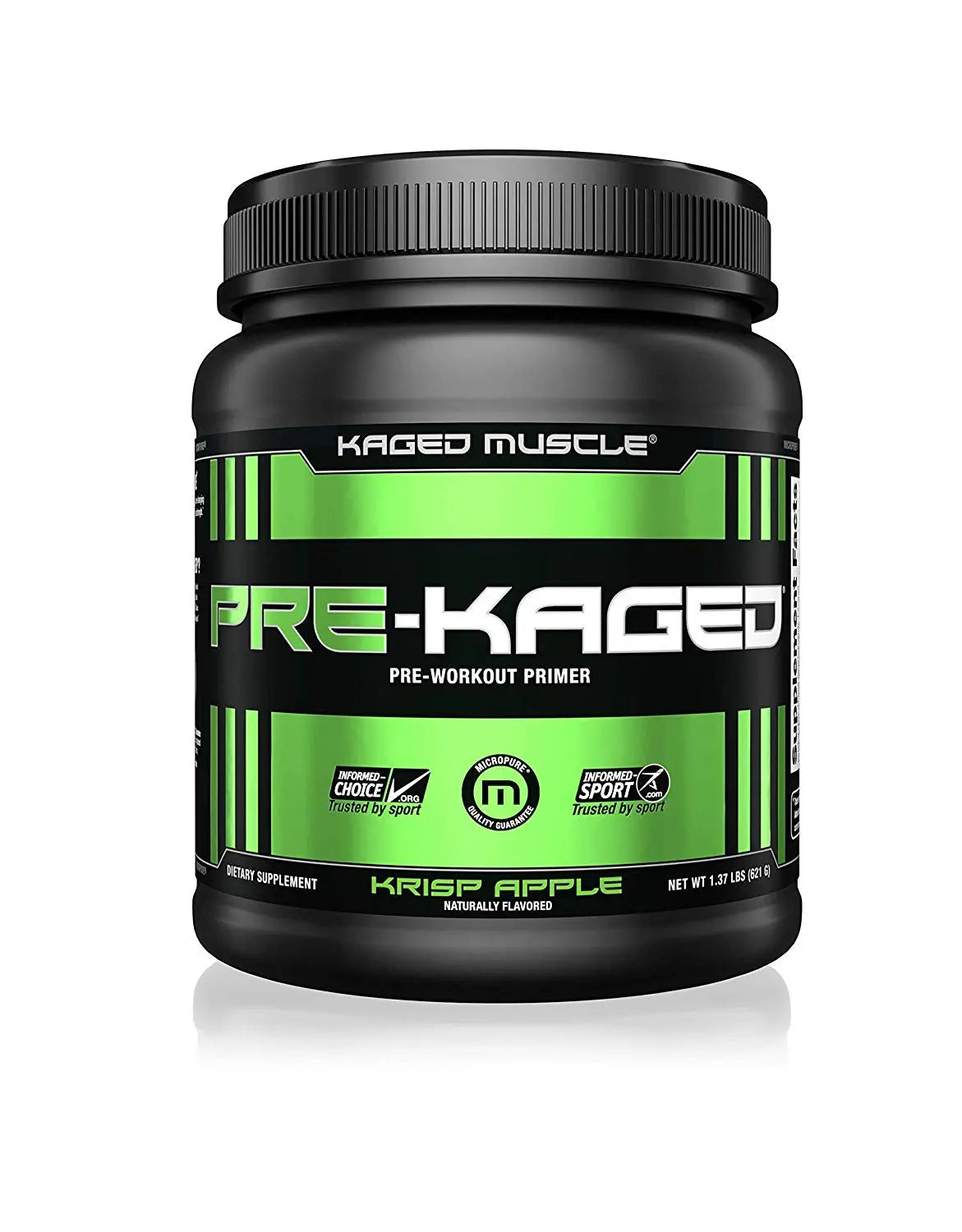 KAGED MUSCLE PRE-KAGED KRISP APPLE 621 GRAM - Muscle & Strength India - India's Leading Genuine Supplement Retailer 