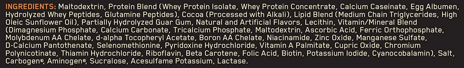 Optimum Nutrition ON Pro Gainer - 10.19 Lbs Double Chocolate - Muscle & Strength India - India's Leading Genuine Supplement Retailer 