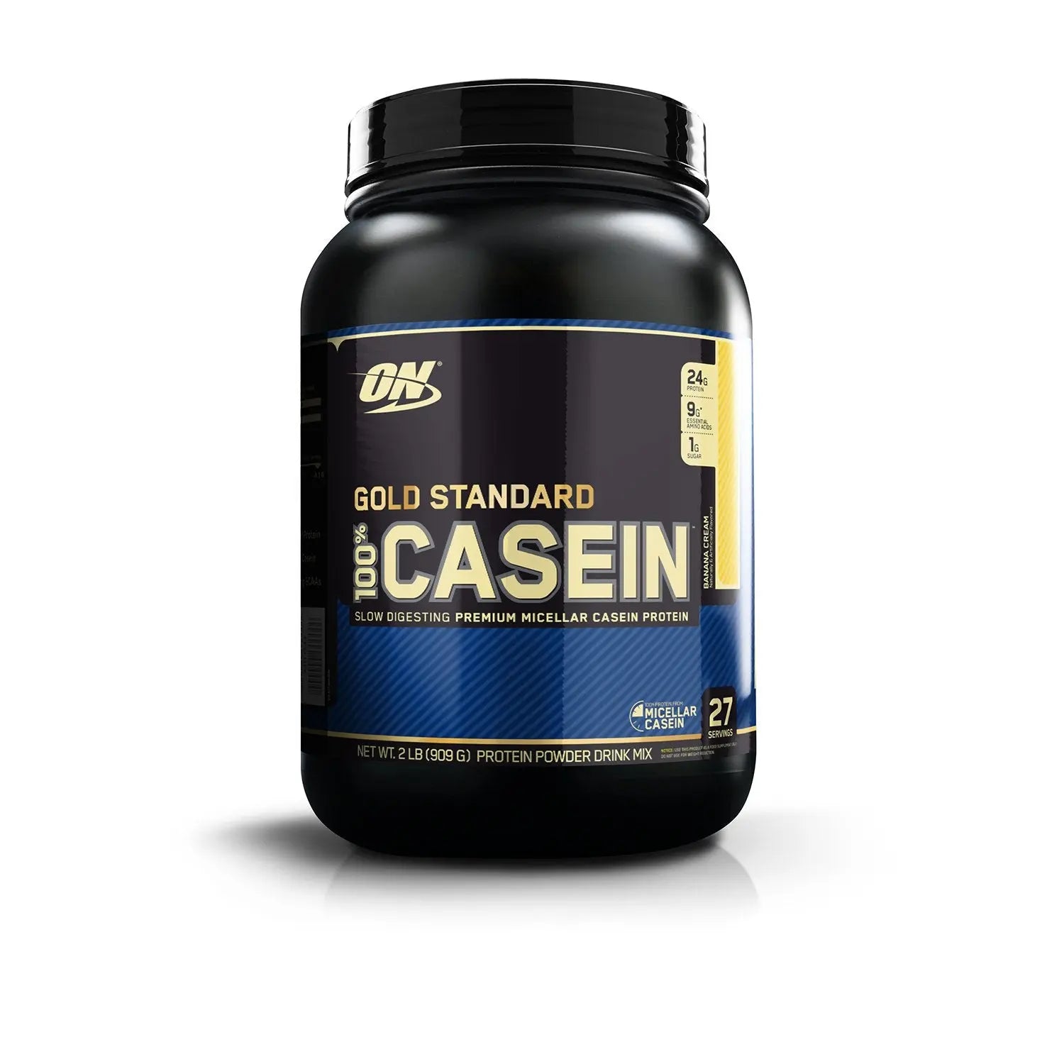 ON 100 % CASEIN GS 2LBS STRAWBERRY CREAM 909G - Muscle & Strength India - India's Leading Genuine Supplement Retailer 